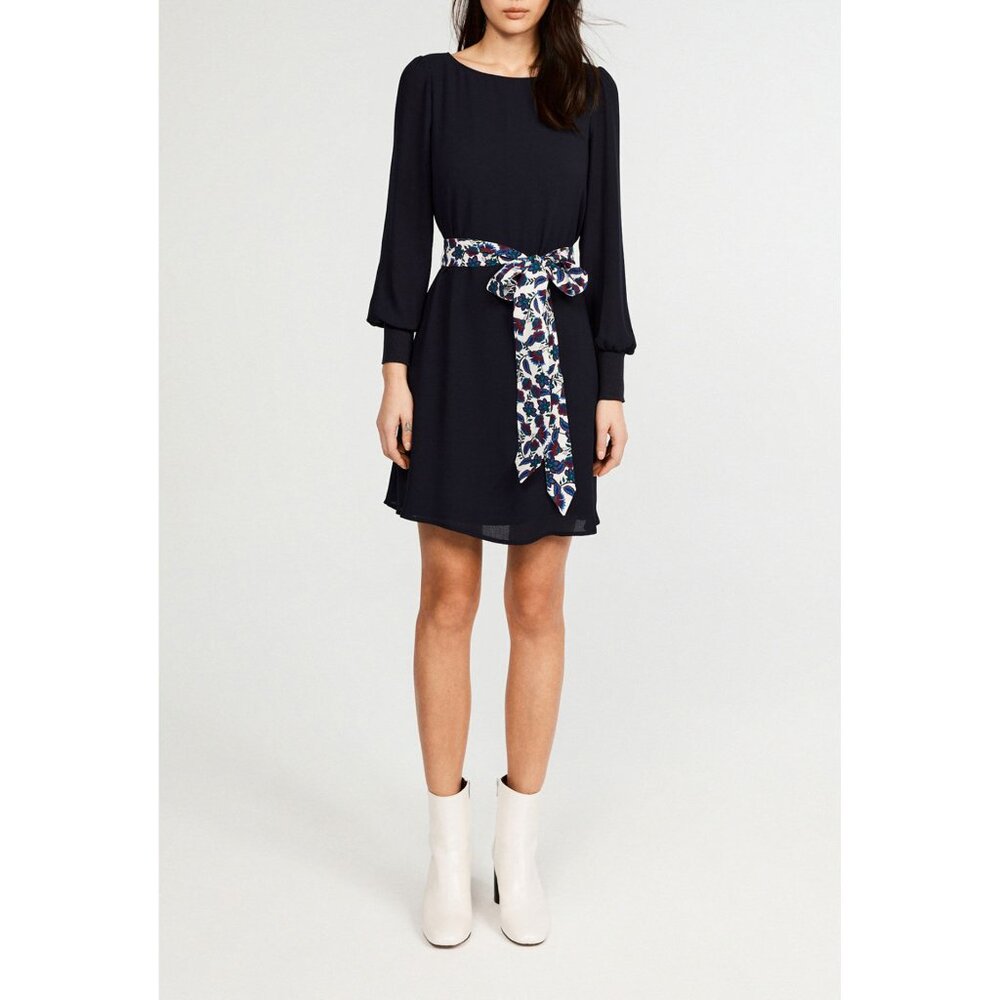 Claudie Pierlot Straight Navy Dress (NWT with imperfections)